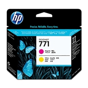 HP771プリントヘッド CE018A マゼンタ/イエロー