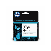 【予約注文：4月中旬頃入荷予定】HP712B インクカートリッジ ブラック 3ED29A（顔料系）80ml(法人名必須)