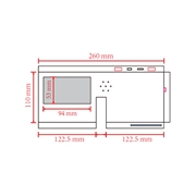 4.3インチ両面モニター GP-DS4P(法人名必須)