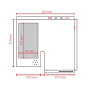 7インチ両面モニター GP-DS7P(法人名必須)