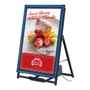 LED型 A型看板 A1サイズ ブラック　56967A1B