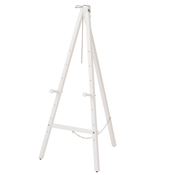 三角イーゼル Ver2.0 ホワイト 42139WHT　3台セット