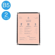 クイックメニュー QM-10(B5-2P) 黒 32580BLK　20冊セット