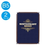 クイックメニュー QM-10(B5-2P) 茶 32580BRN　20冊セット