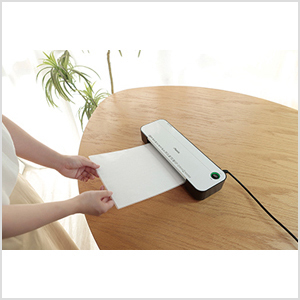 簡単操作でラクラクラミネート