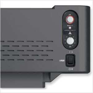 温度コントローラーで温度設定可能