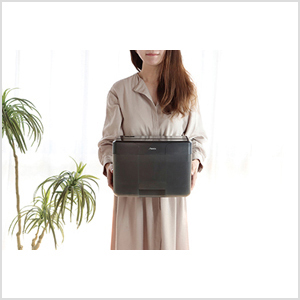 女性でもラクラク移動可能