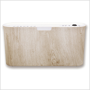 木目調のダストボックス